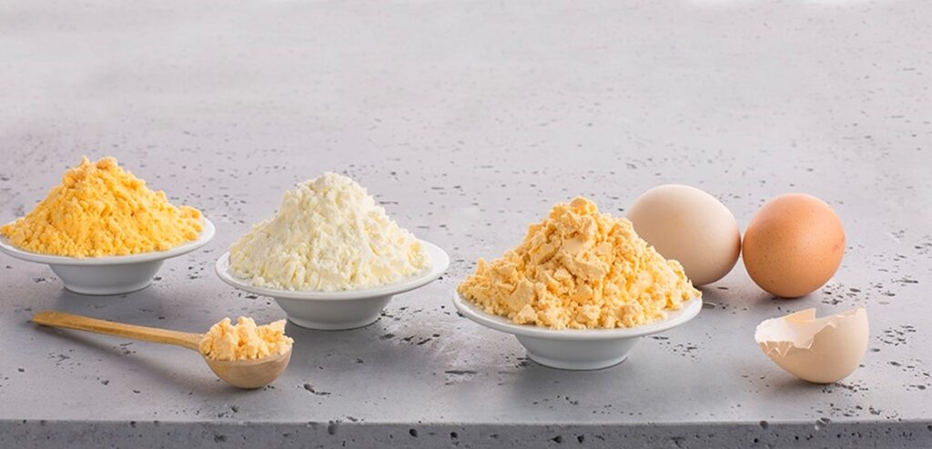 Egg powder products