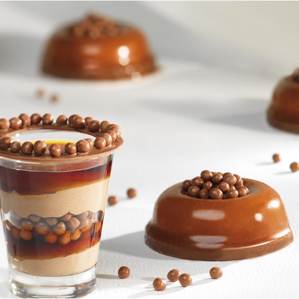 Dark Chocolate Crispearls – Callebaut Toppings Supplier