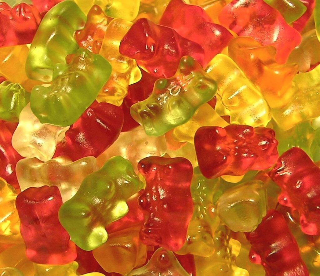 Black Forest gummy Bears old packaging