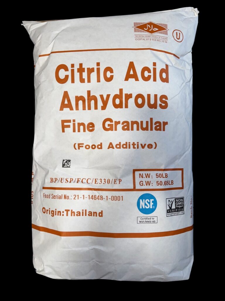 COFCO Food Grade Citric Acid Anhydrous Supplier