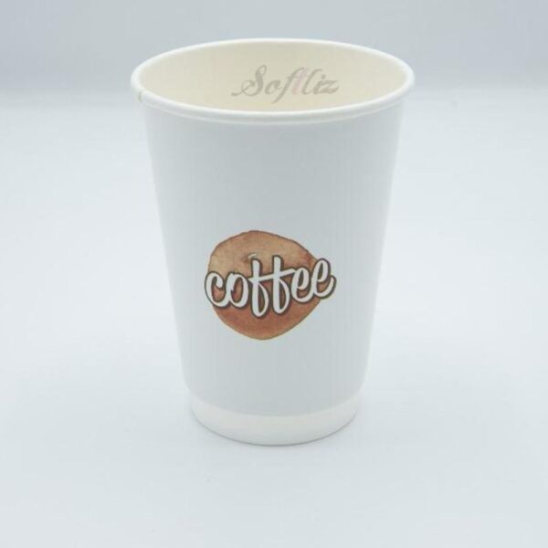 Paper Cups Manufacturer – 8 oz Plain White Softliz 220 cc