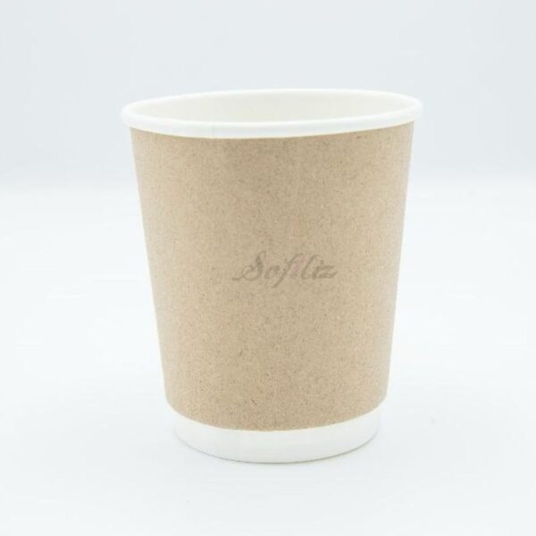 Paper Cups Manufacturer – 8 oz Kraft Brown Softliz 220 cc