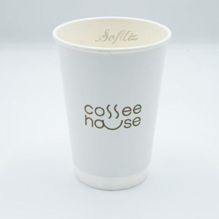 Paper Cups Manufacturer – 12 oz Plain White Softliz 360 cc