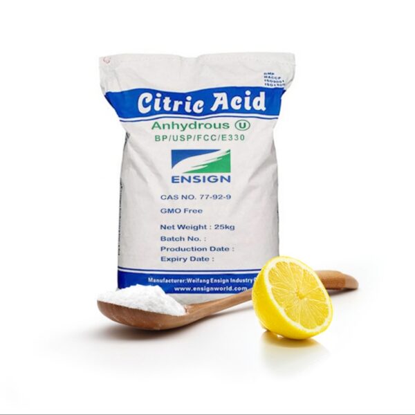 Weifang Ensign Food Grade Citric Acid Monohydrate Supplier