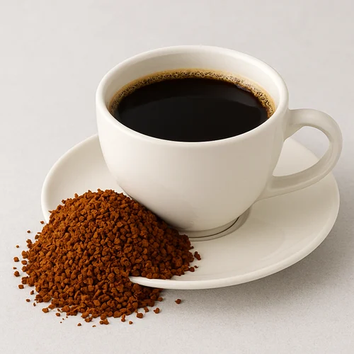 Spray-Dried Instant Coffee High Solubility