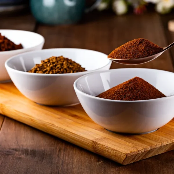 Spray-Dried Instant Coffee Hot-Soluble