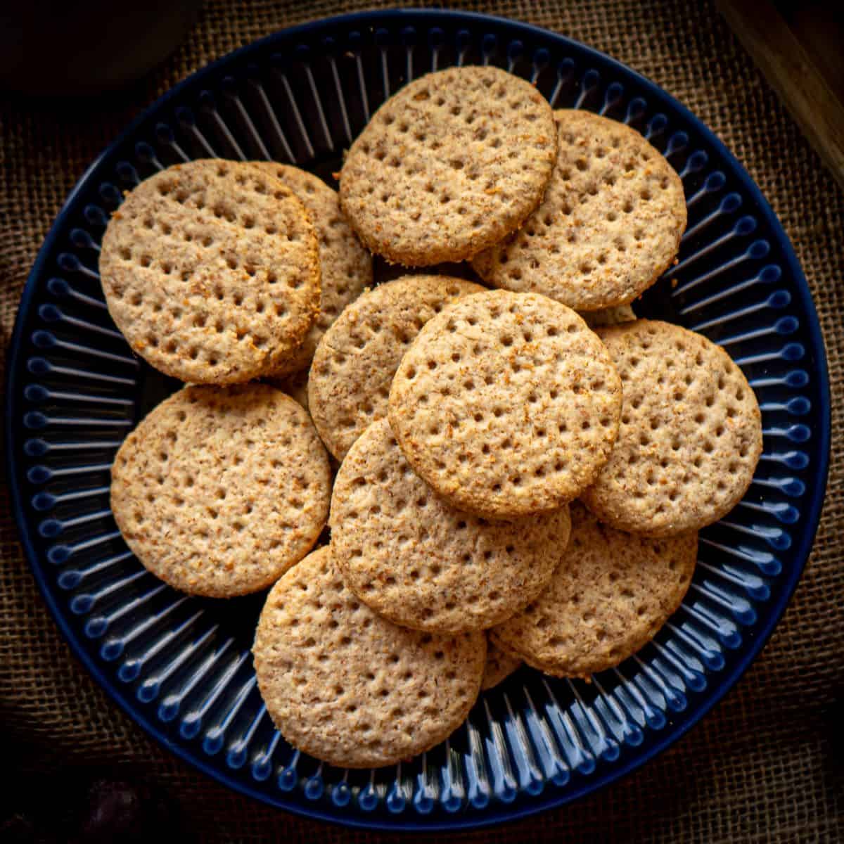 Raw materials for biscuit production