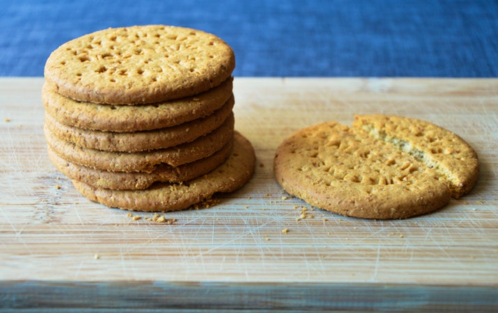Raw materials for biscuit production