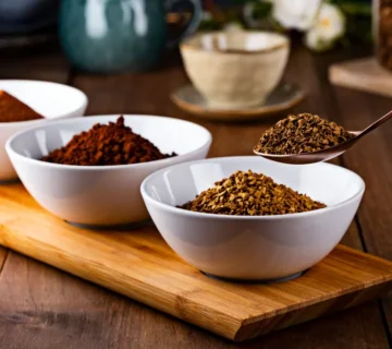 Bulk coffee powder for beverage industry