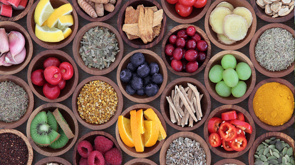 Herbal extracts for food industry