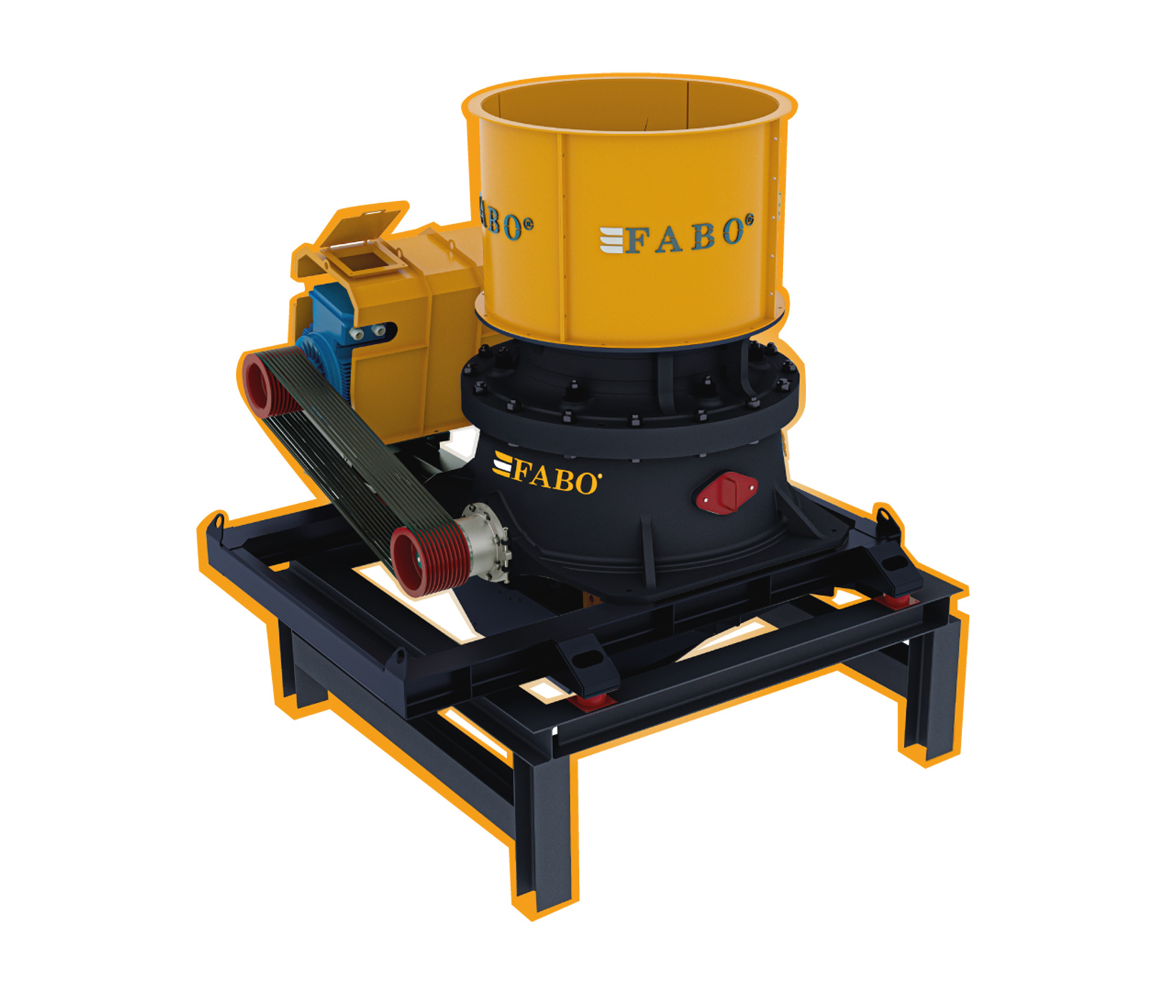 Cone Crusher 440 made in TÜRKİYE for Pakistan mining industry