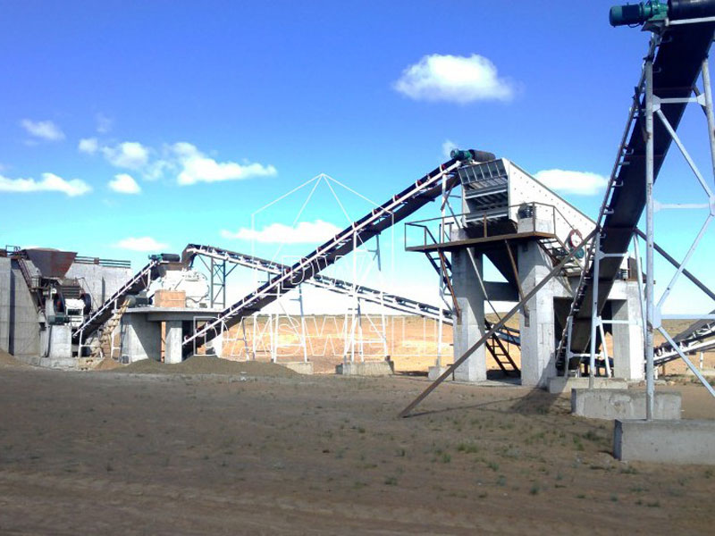 Crushing plants for aggregate production in Canada