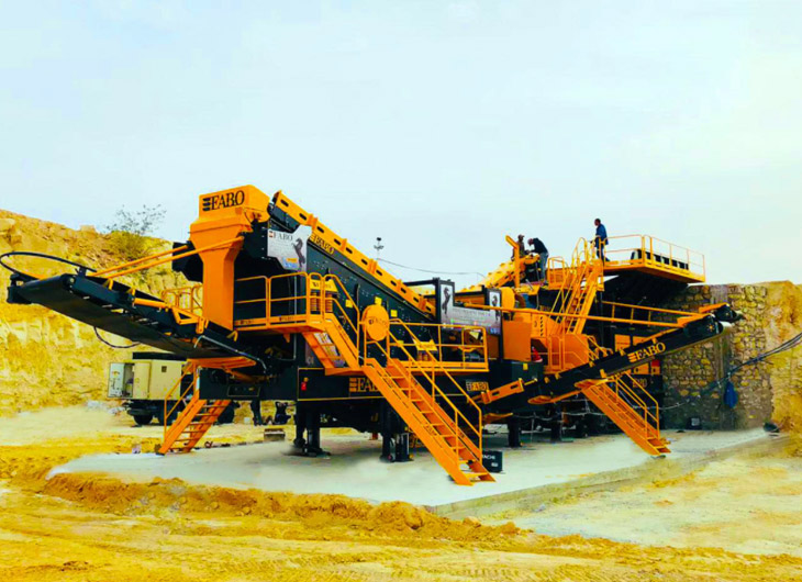 High-capacity crushing plants for US aggregate industry