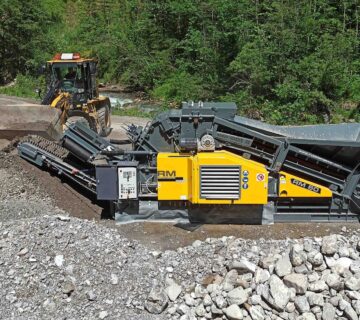 MT ROYAL stone crusher systems for cement plants in USA