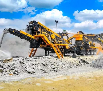 Portable cone crushers for American contractors