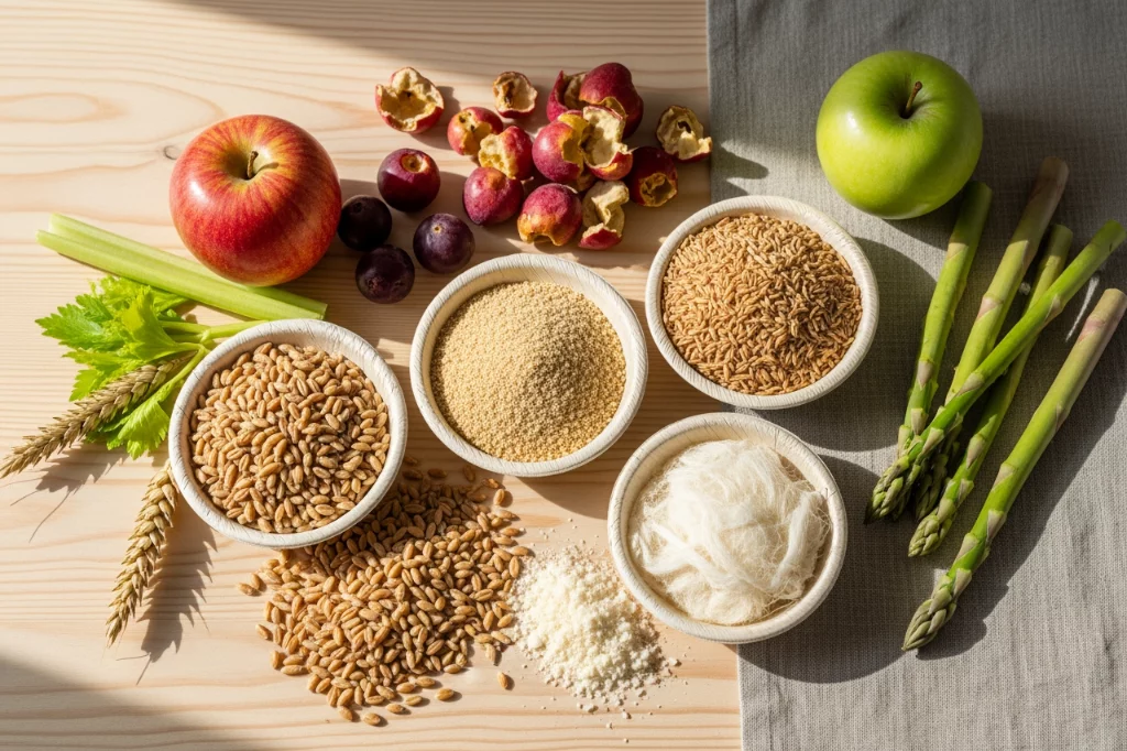 Organic raw materials for the food industry