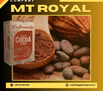 Cocoa powder blends suited for Egyptian ice cream