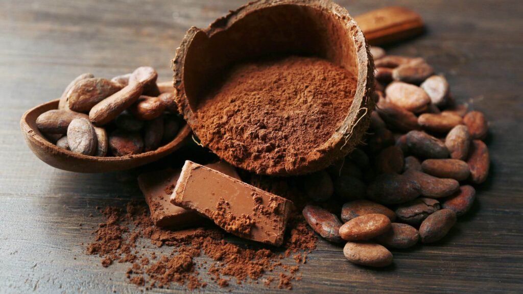 Why does light brown cocoa require higher dosage?