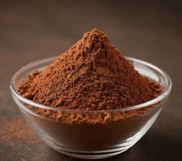 What cocoa color gives the best visual result with lowest usage?