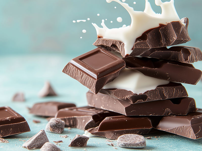 How Milk Ingredients Impact Chocolate Stability