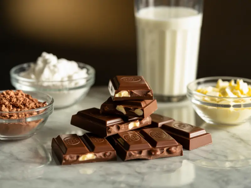 Complete Ingredient List for Chocolate Manufacturing
