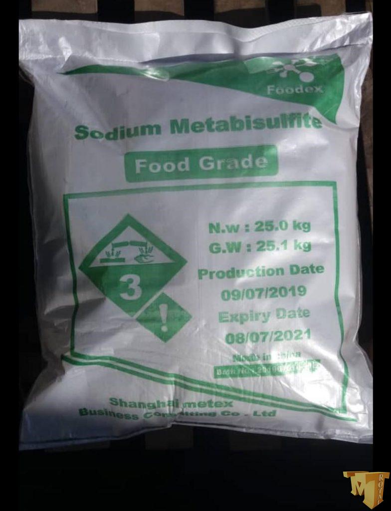 سدیم متا بی سولفیت