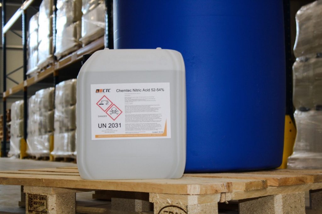 واردات اسید نیتریک