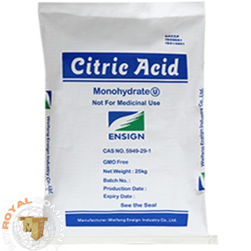 قیمت اسید سیتریک در ایران