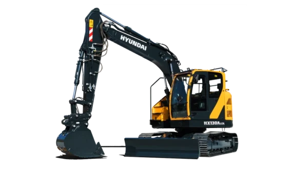 بیل میکانیکی هیوندای HX145A LCR