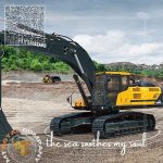 بیل میکانیکی هیوندای HX210A L 21 Tonne
