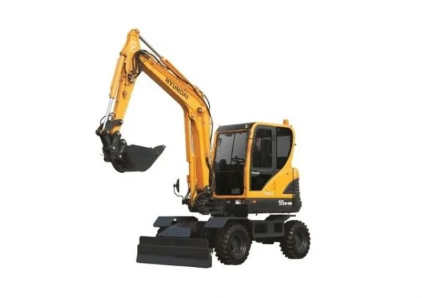 بیل میکانیکی هیوندای R55W-9A