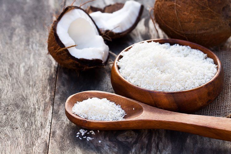 High-fat coconut powder