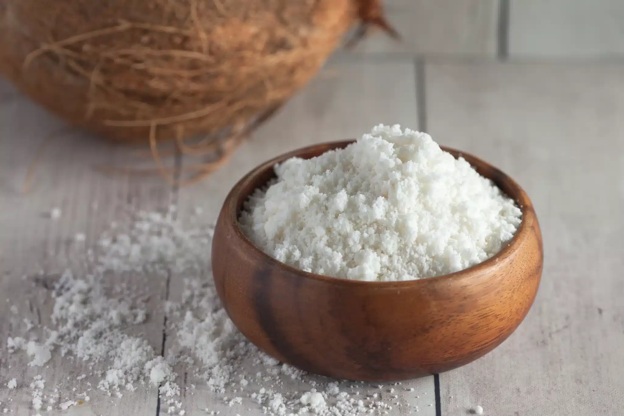 Dried coconut powder