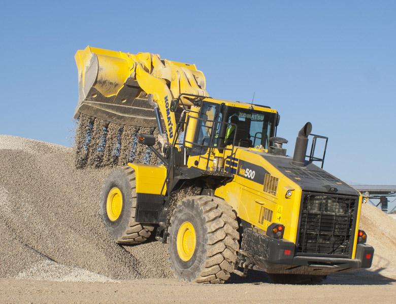 Komatsu WA500-7 Loader