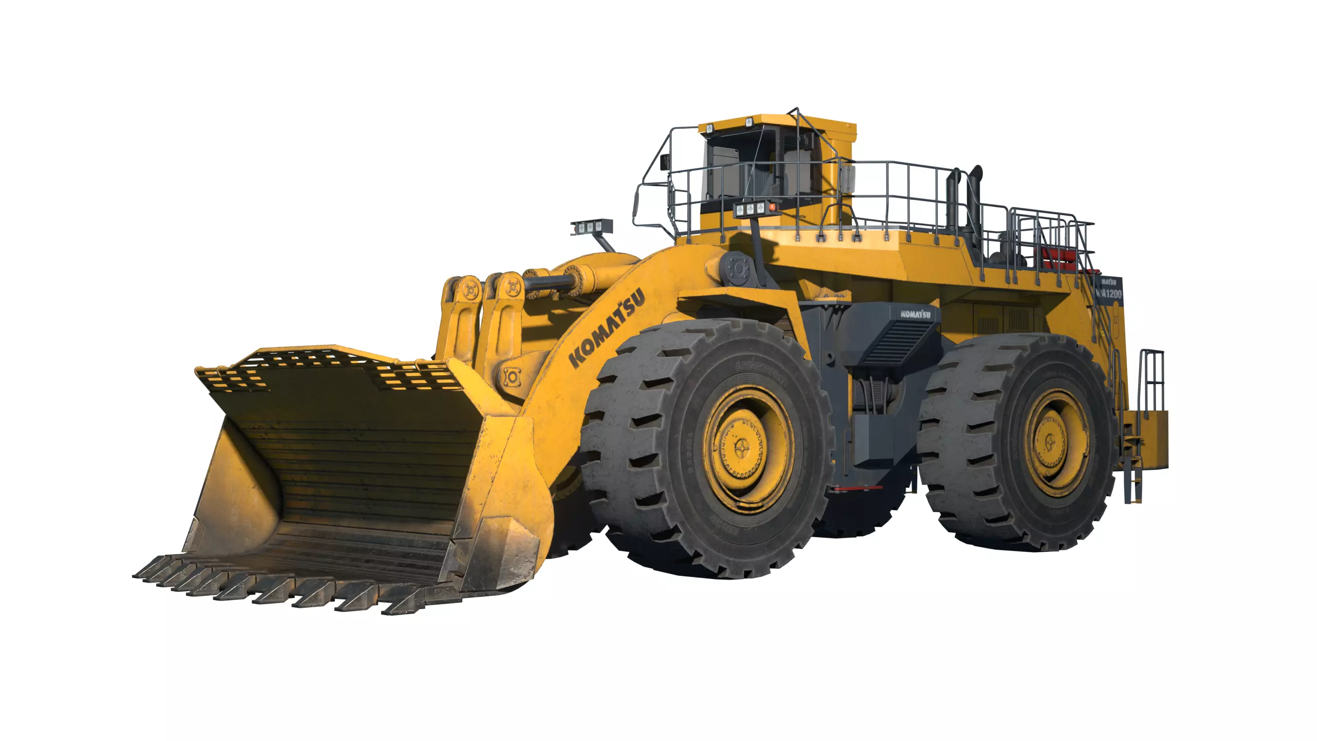 Komatsu WA1200 Loader