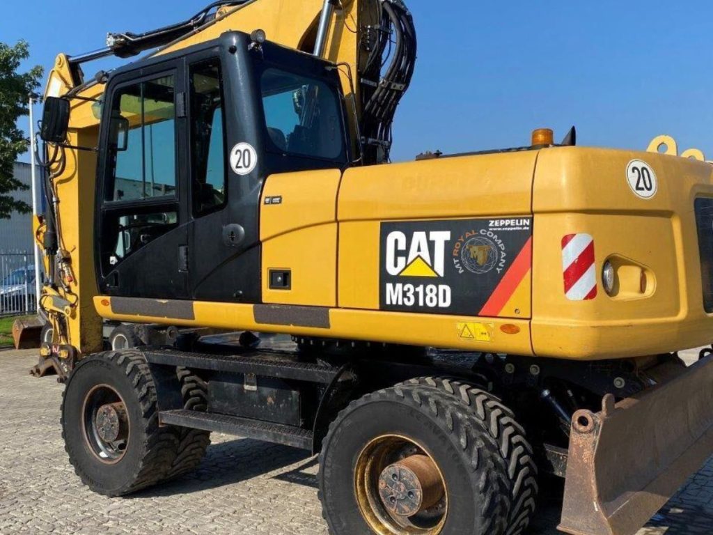 بیل‌های مکانیکی کاترپیلار Caterpillar M318