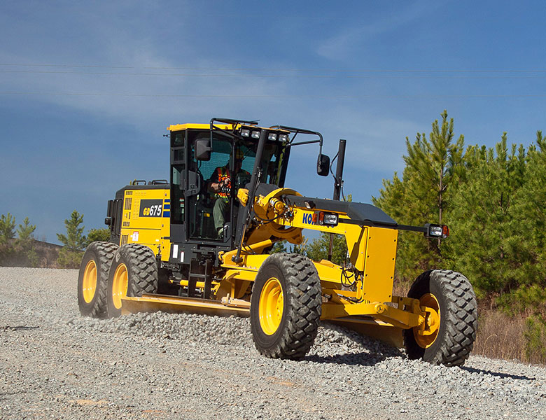 گریدر کوماتسو Komatsu GD675-6
