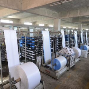 خط تولید کیسه‌های پلی‌پروپیلن (گونی پلاستیکی)