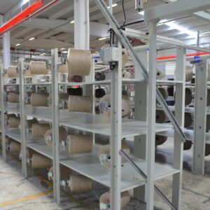 ماشین هیت‌ست نخ‌های پلی‌پروپیلن