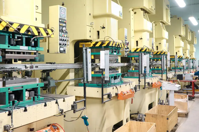 واردات ماشین آلات خط تولید پرس