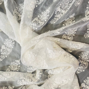 پارچه حریر و توری