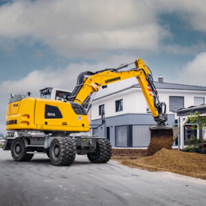 بیل مکانیکی چرخ‌لاستیکی A 914 لیبهر Liebherr