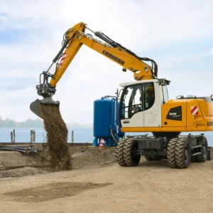 بیل مکانیکی چرخ‌لاستیکی A 918 لیبهر Liebherr