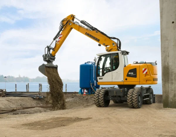 بیل مکانیکی چرخ‌لاستیکی A 918 لیبهر Liebherr
