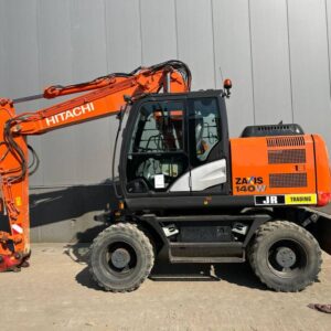 بیل مکانیکی چرخ‌لاستیکی ZX140W هیتاچی Hitachi