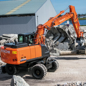 بیل مکانیکی چرخ‌لاستیکی ZX170W هیتاچی Hitachi