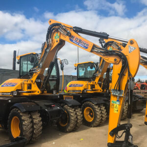 خرید بیل مکانیکی چرخ‌لاستیکی جی‌سی‌بی JCB 110W