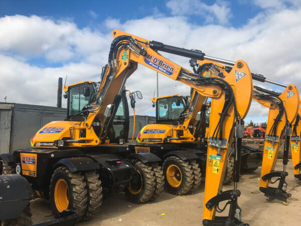 خرید بیل مکانیکی چرخ‌لاستیکی جی‌سی‌بی JCB 110W