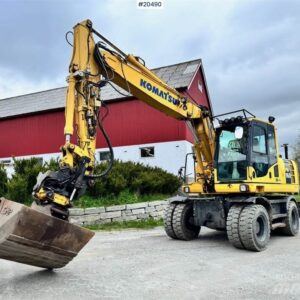 فروش بیل مکانیکی چرخ‌لاستیکی PW160 کوماتسو