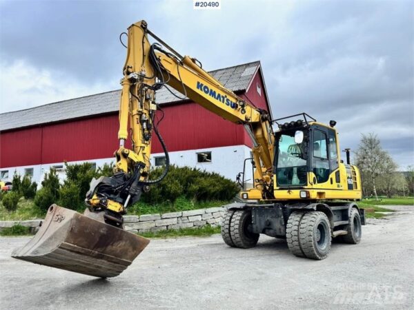 فروش بیل مکانیکی چرخ‌لاستیکی PW160 کوماتسو